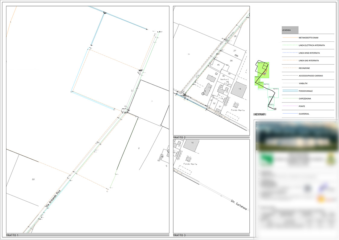Layout apparecchiature BESS Canaro