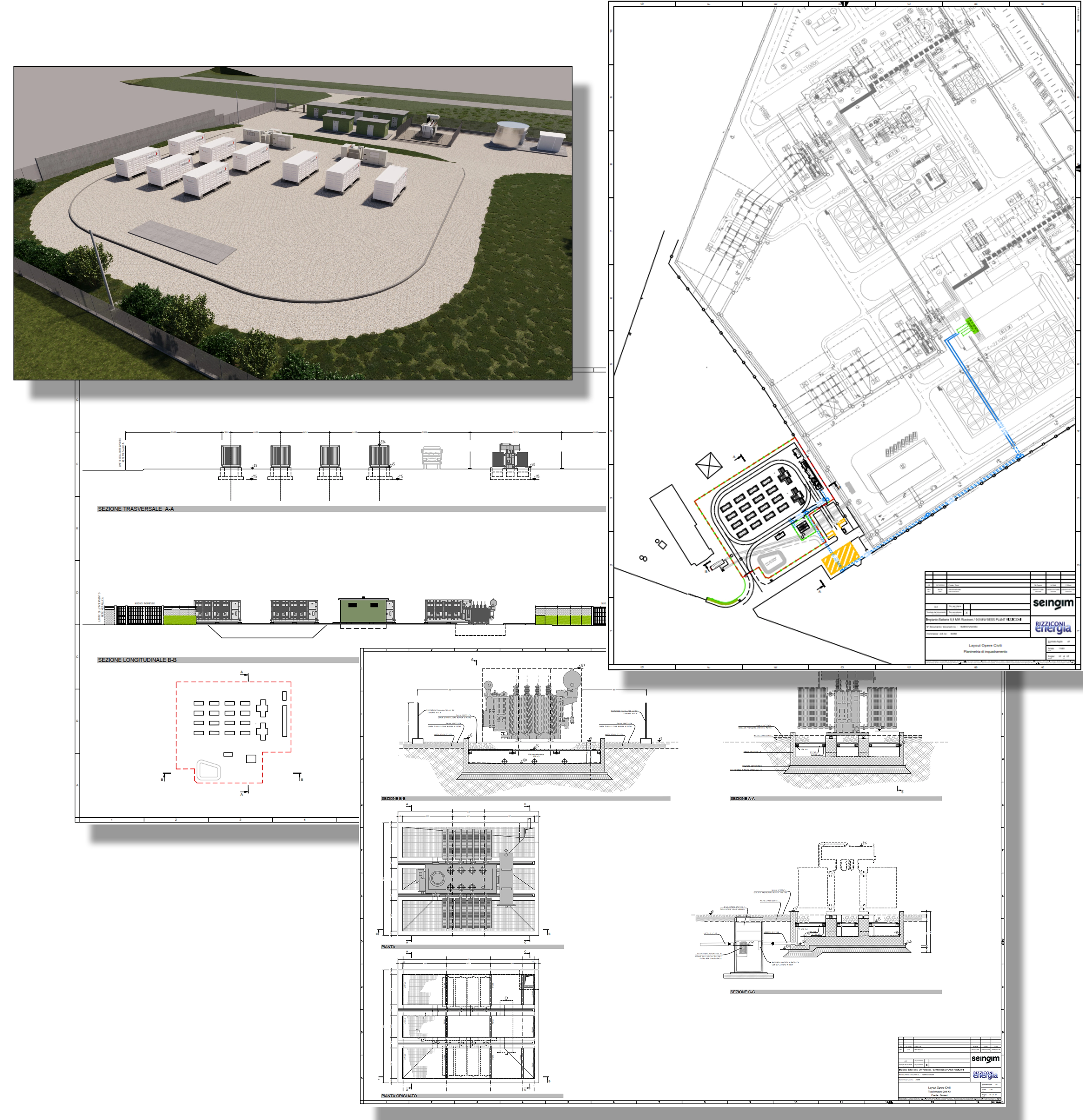 BESS progettazione esecutiva